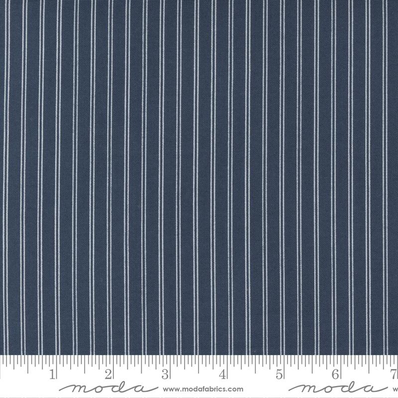 Nantucket Summer Stripes Navy - Quilt Fabric