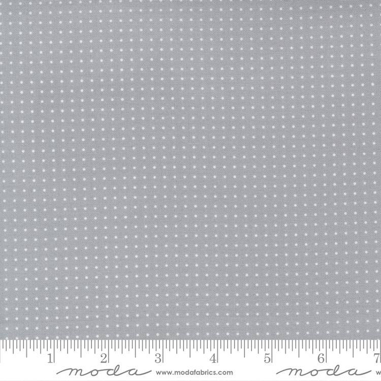 Dwell Pin Dot Gray - Quilt Fabric