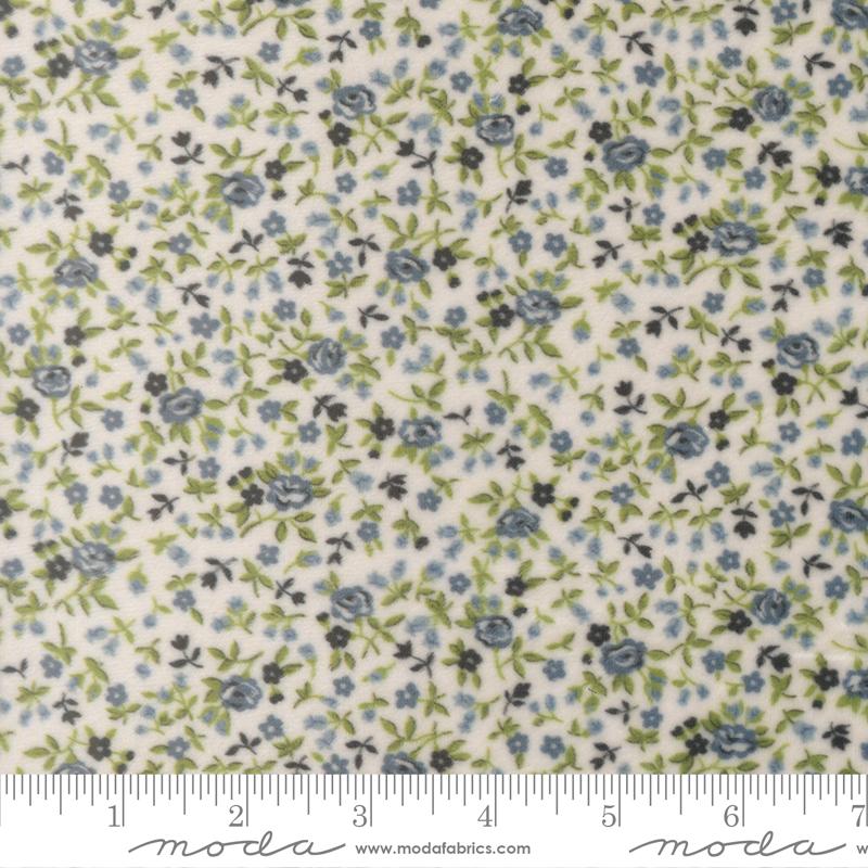 Nantucket Summer Cuddle Cream Blue - Quilt Fabric