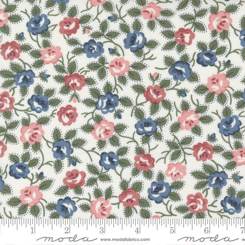 Sunnyside Blooming Cream - Quilt Fabric