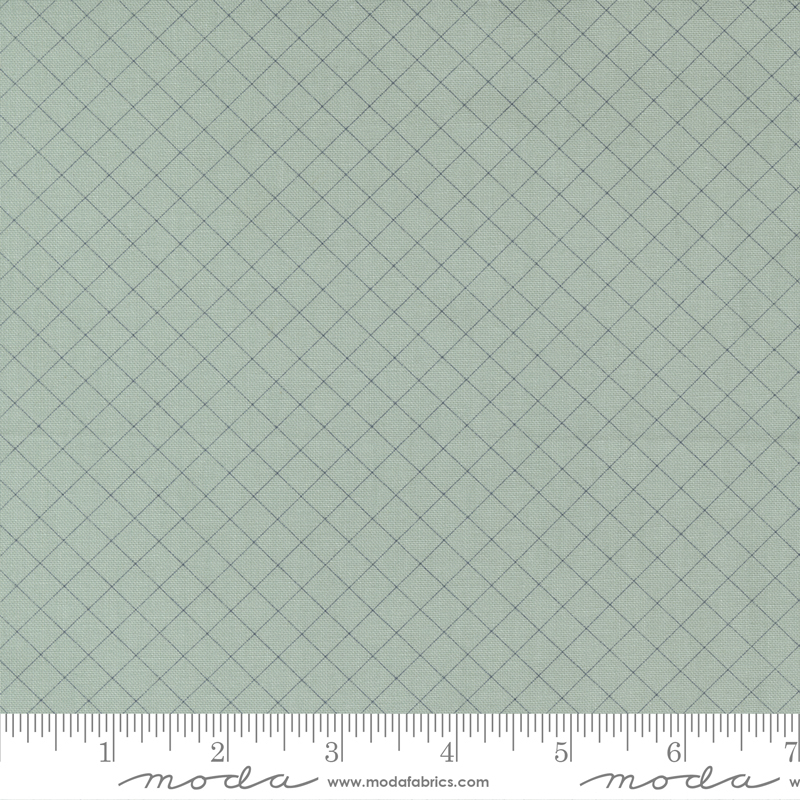 Sunnyside Graph Sea Salt - Quilt Fabric