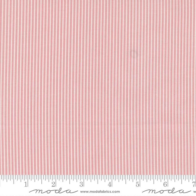 Sunnyside Stripes Coral - Quilt Fabric