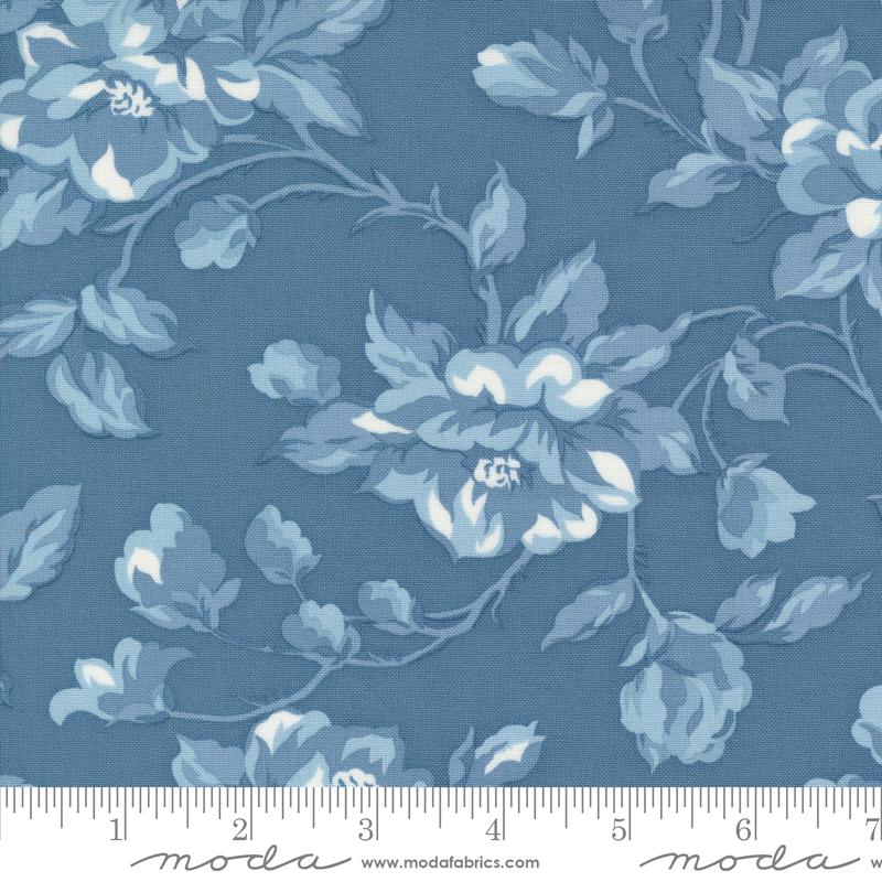 Shoreline Medium Blue - Quilt Fabric