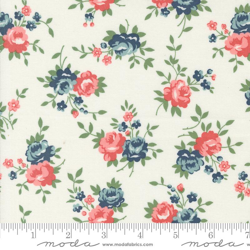 Rosemary Cottage Cream - Quilt Fabric