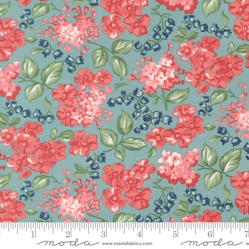 Rosemary Cottage Sky - Quilt Fabric