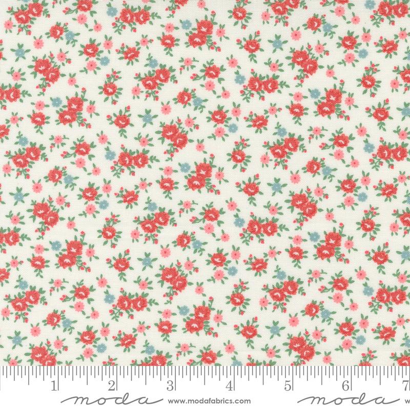 Rosemary Cottage Cream - Quilt Fabric