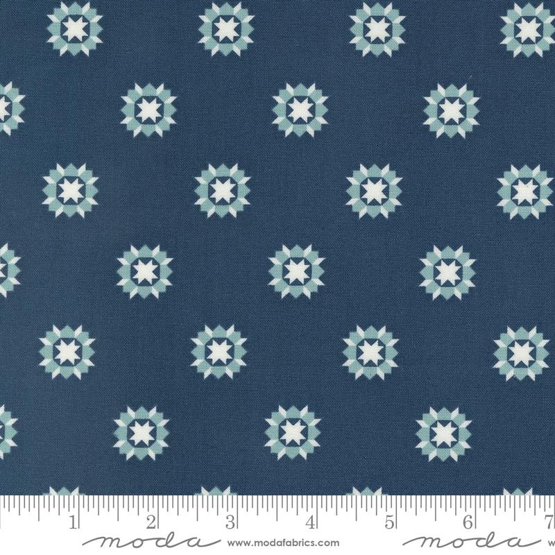 Rosemary Cottage Navy - Quilt Fabric