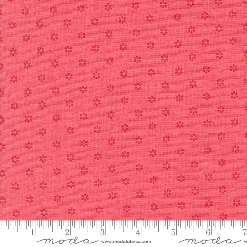 Summertime Circle Dark Pink - Quilt Fabric