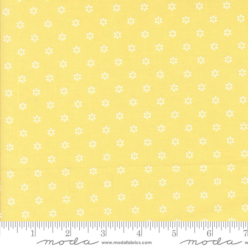 Summertime Circles Sunshine - Quilt Fabric