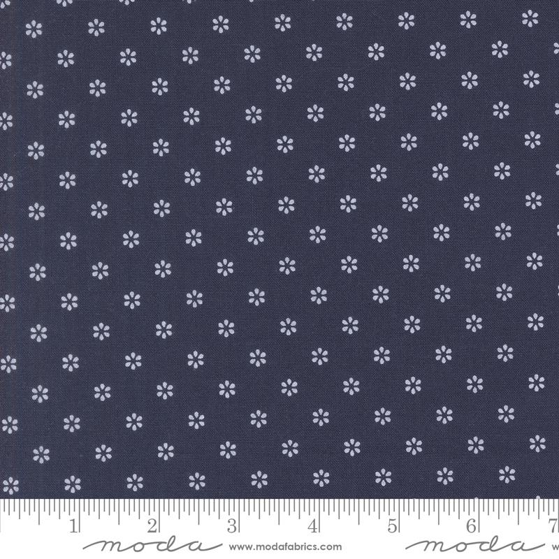 Summertime Circles Navy - Quilt Fabric
