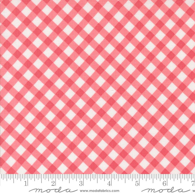 Summertime Gingham Blush - Quilt Fabric