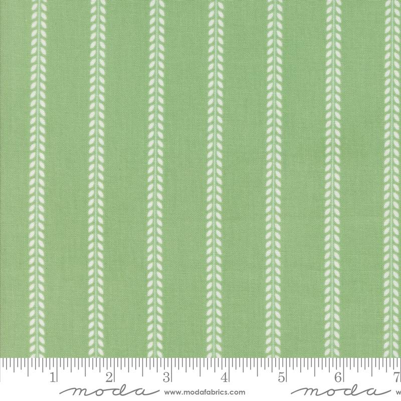 Summertime Stripes Green - Quilt Fabric