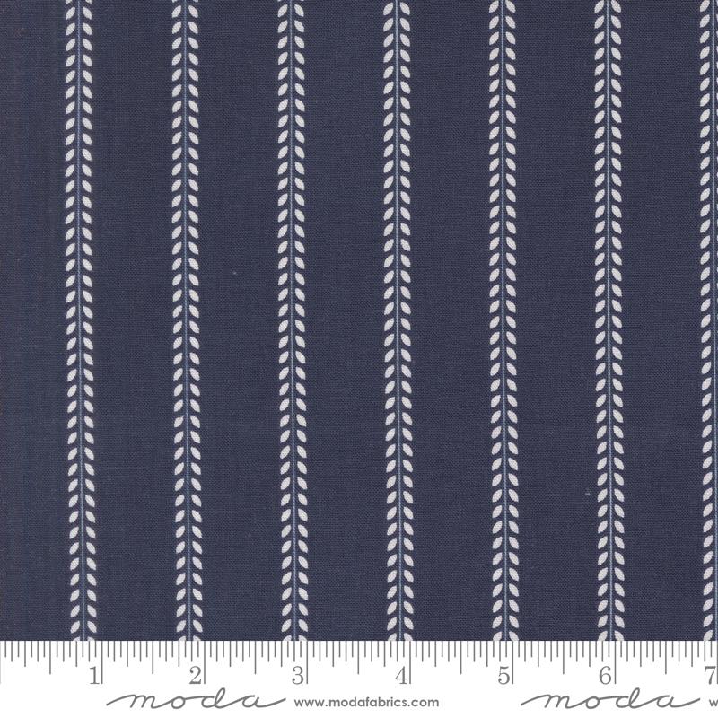Summertime Stripes Navy - Quilt Fabric