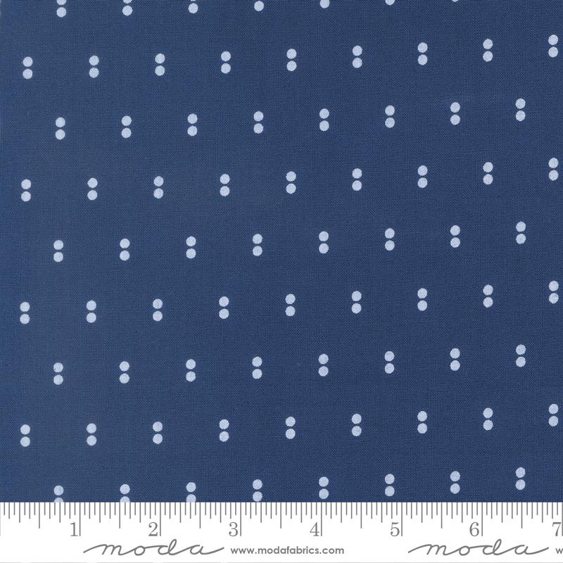 Blueprint Dots Navy - Quilt Fabric
