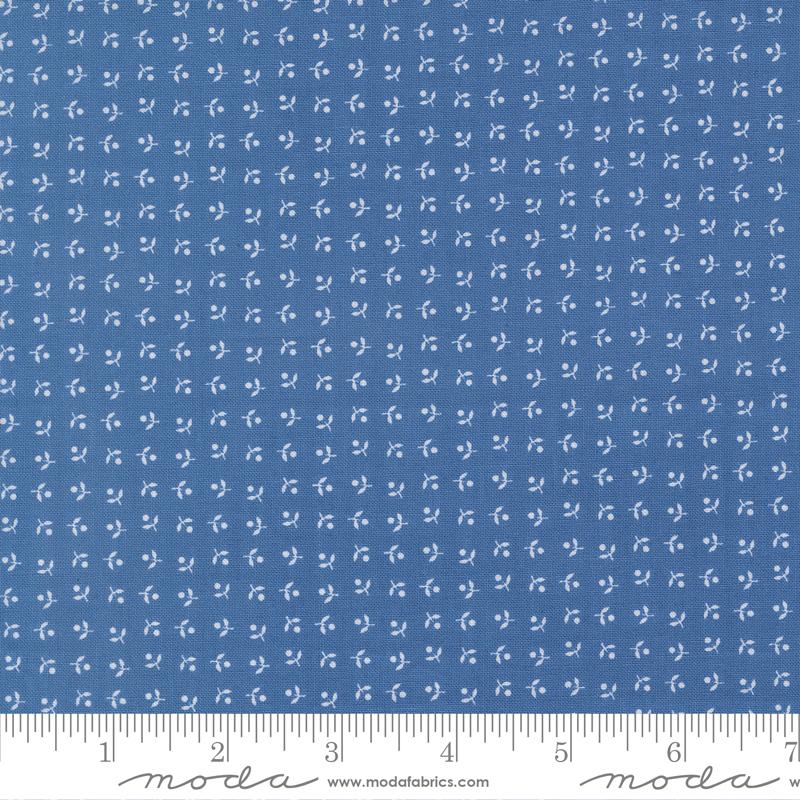 Blueprint Somerset Sea - Quilt Fabric