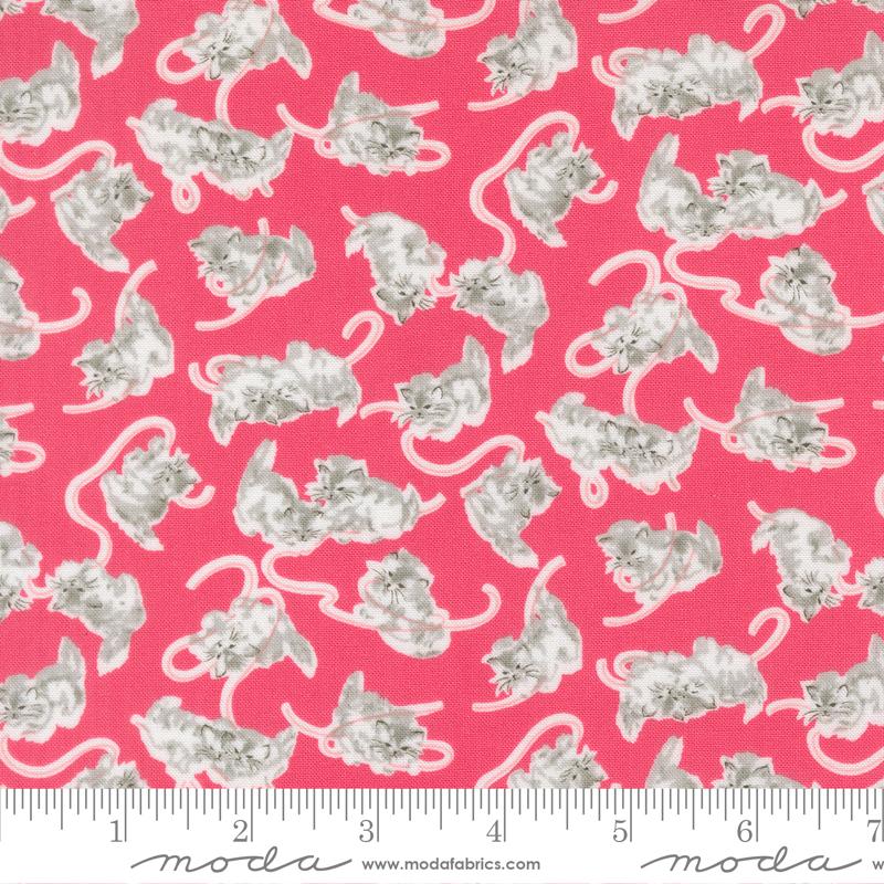 A Cat Named Stitch Kitten Rosie - Quilt Fabric