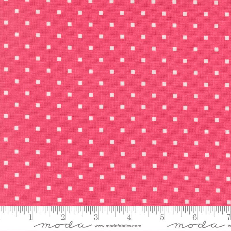 A Cat Named Stitch Dots Rosie - Quilt Fabric