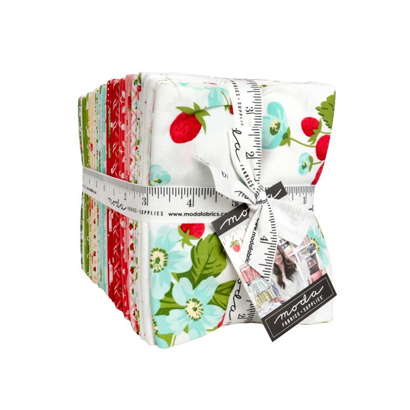Bloomsberry - Fat Quarter Bundle, zoomed in. Select this picture to zoom back out.