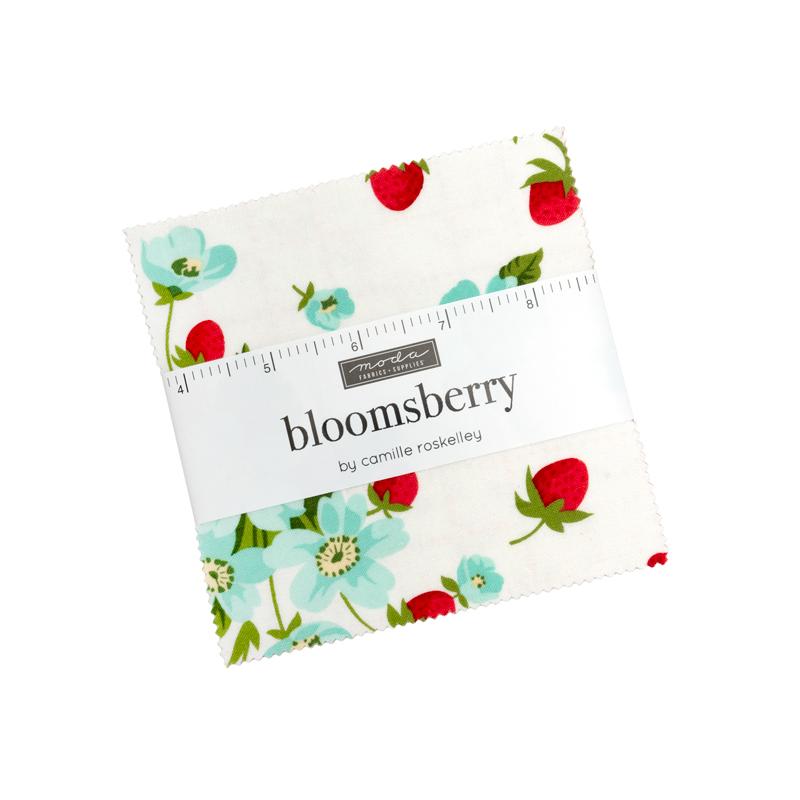 Bloomsberry - Charm Pack, zoomed in. Select this picture to zoom back out.