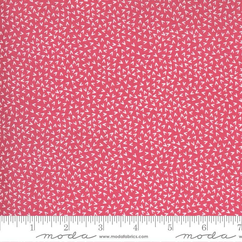Spring Chicken Pink - Tracks - Quilt Fabric