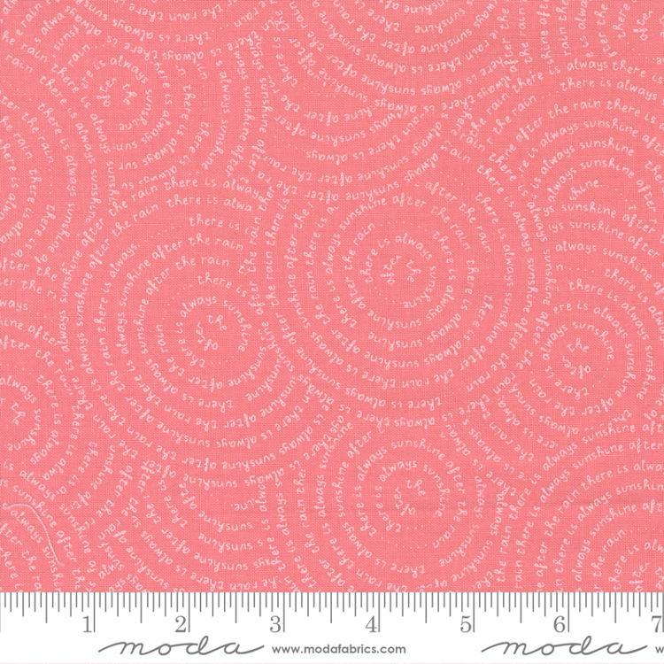 Renew Swirl Strawberry - Quilt Fabric