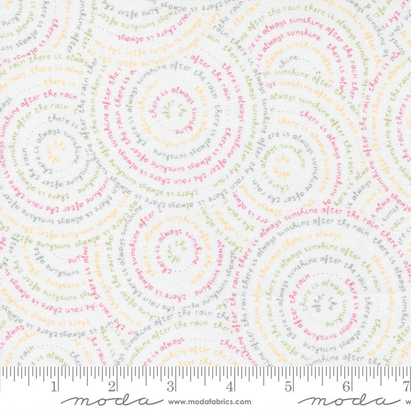Renew Swirl Rainbow - Quilt Fabric