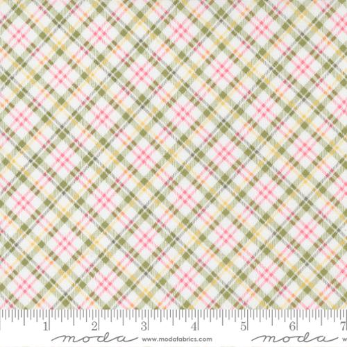 Renew Plaid Grass - Quilt Fabric