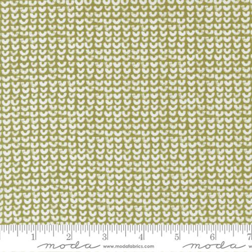 Renew Half Full Grass - Quilt Fabric