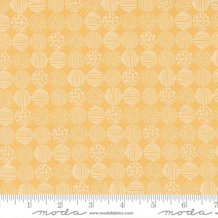 Renew Garden Plot Sunshine - Quilt Fabric