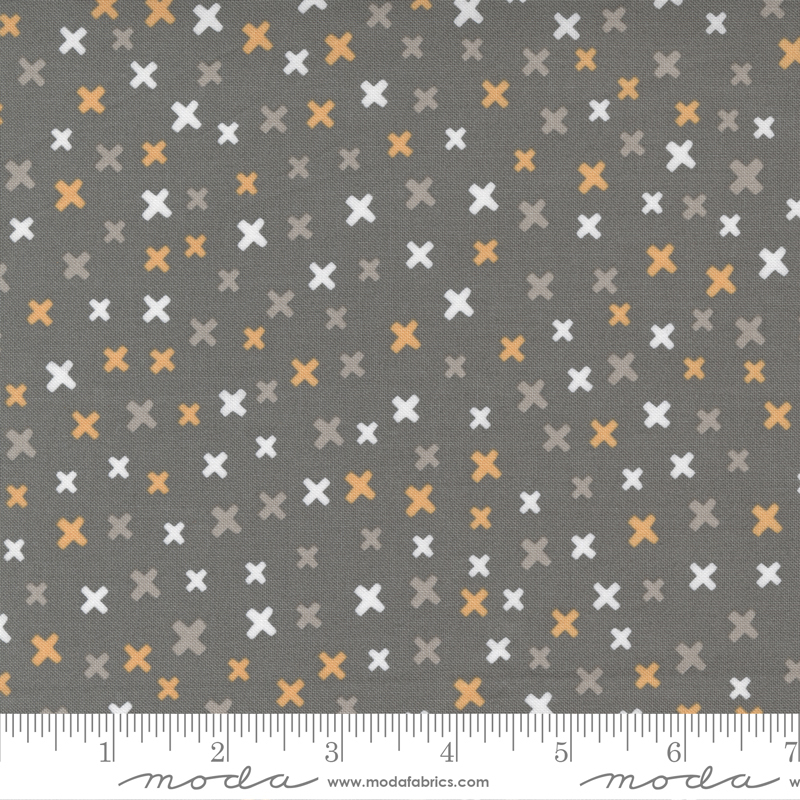 Late October Concrete - Xs - Quilt Fabric