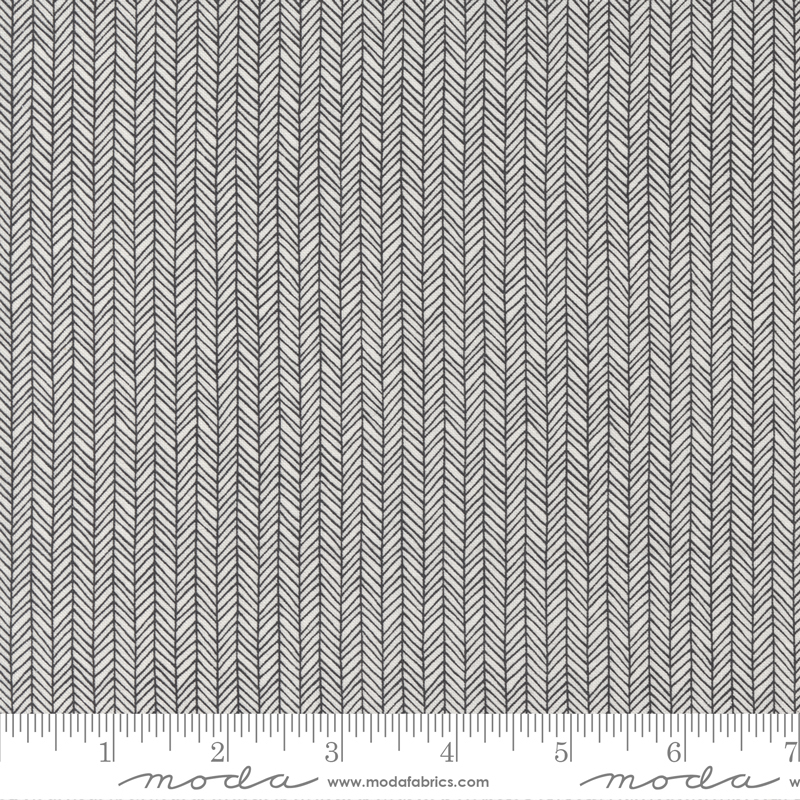 Late October Vanilla Black - Maze - Quilt Fabric