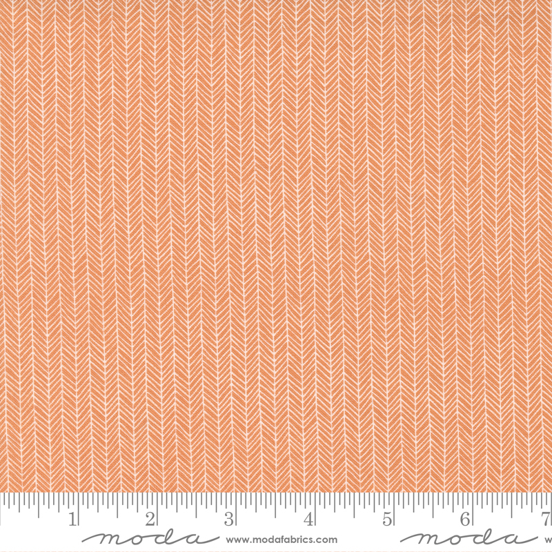 Late October Orange - Maze - Quilt Fabric