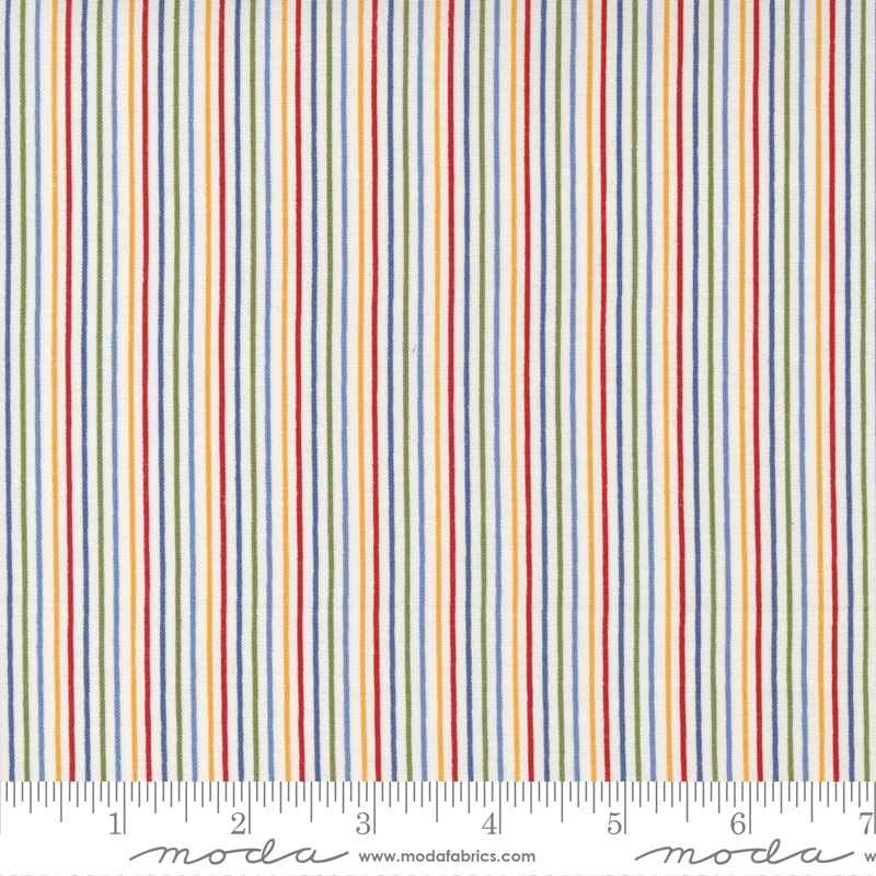 Graze Stripe Vanilla - Quilt Fabric