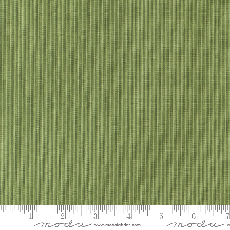 Graze Stripe Green - Quilt Fabric