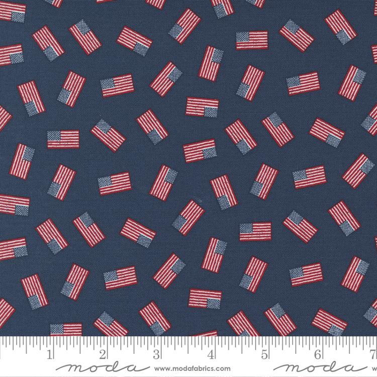 Stateside Flag Navy - Americana Flags - Quilt Fabric