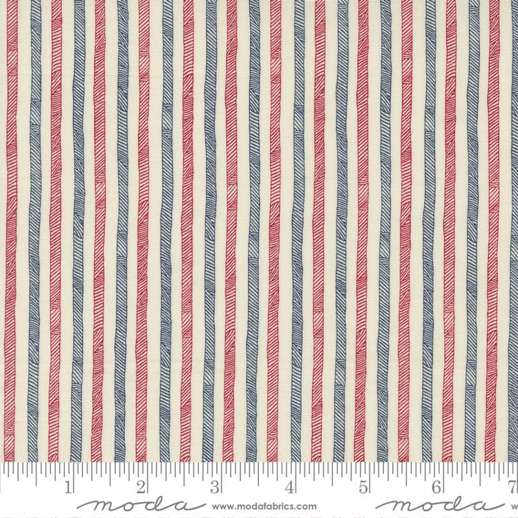 Stateside Stripes Americana - Stripes - Quilt Fabric
