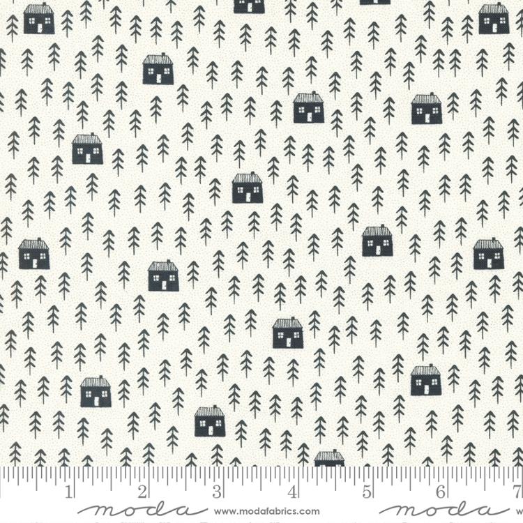 Blizzard Vanilla Black - Quilt Fabric