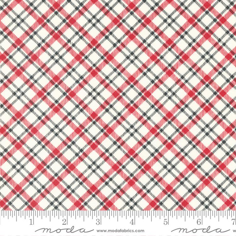 Blizzard Red Black - Plaid Checks and Plaids - Quilt Fabric