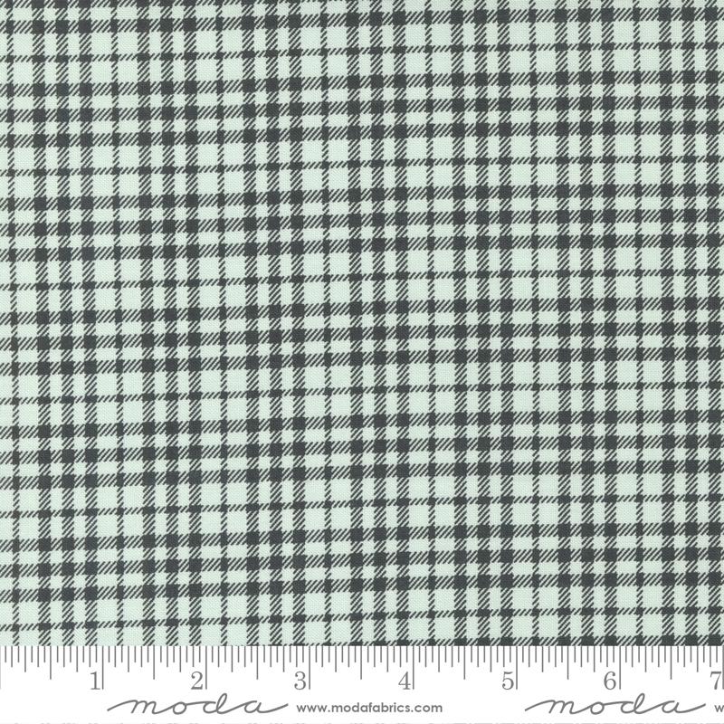 Main Street Sky - Picnic Plaid Checks and Plaids - Fabric