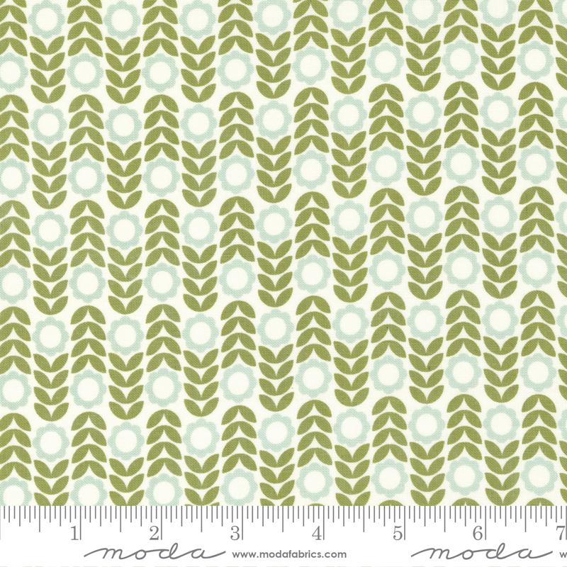 Main Street Vanilla Multi - Flower Shop Florals - Fabric