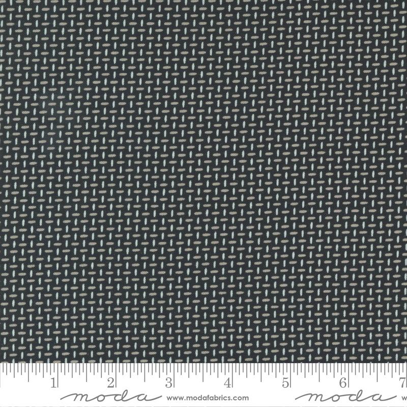 Main Street Black - Road Block Blenders - Quilt Fabric