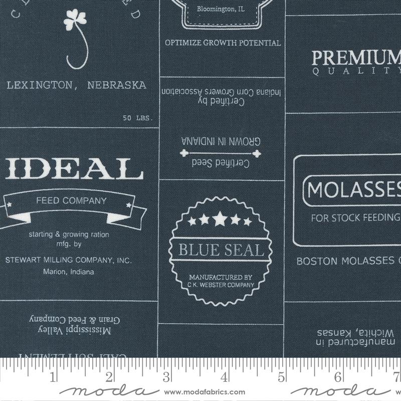 Vintage Brands Indigo - Quilt Fabric