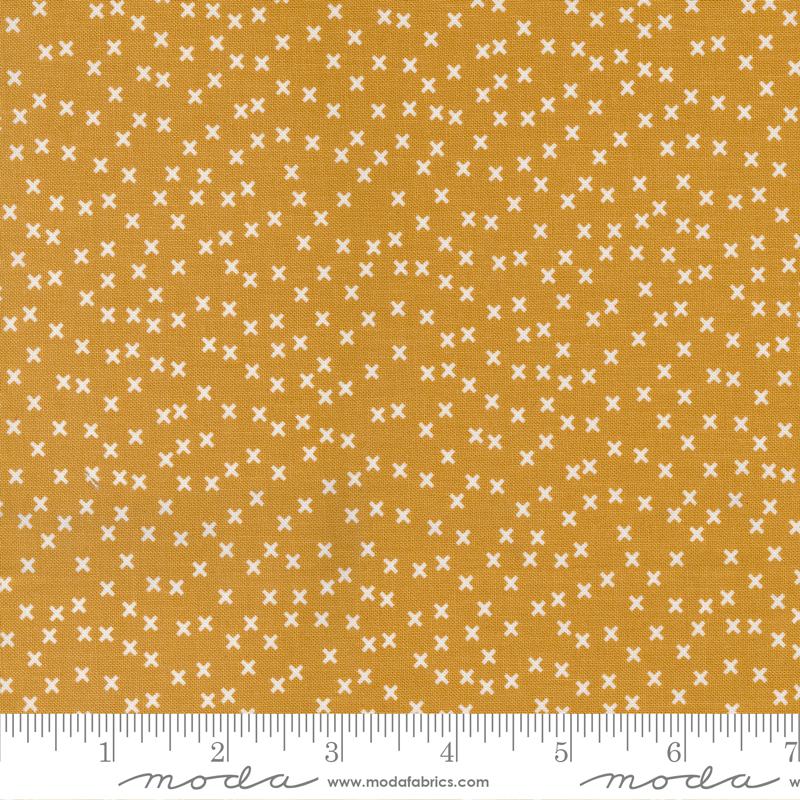 Vintage X Yellow - Quilt Fabric