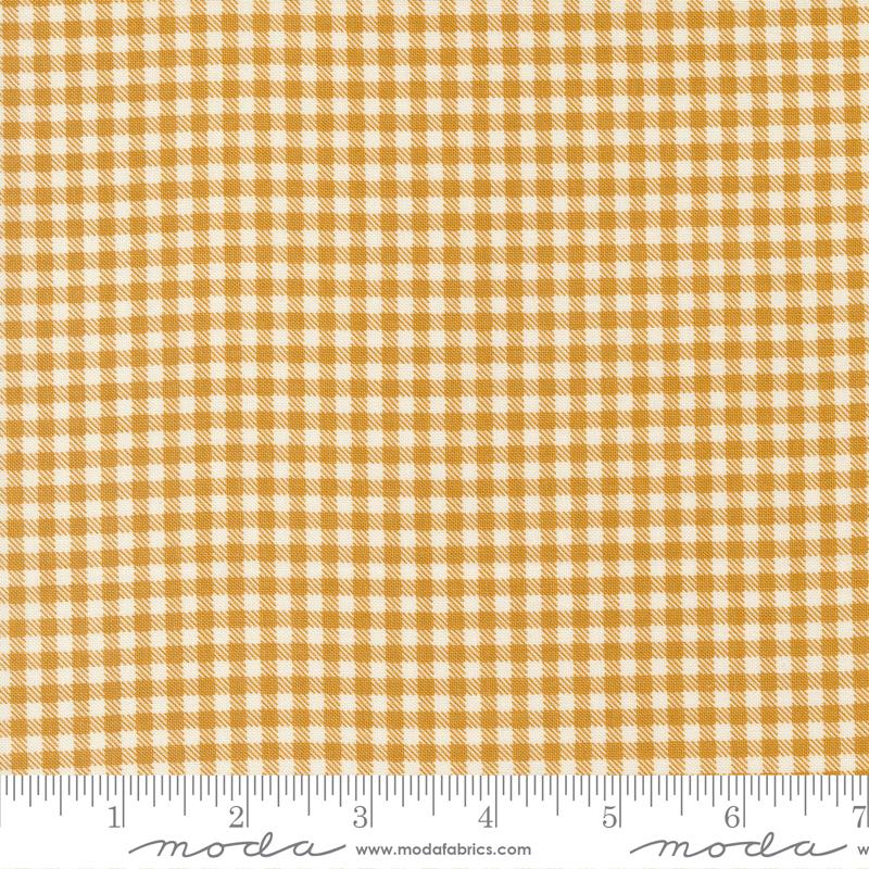 Vintage Farm Girl Yellow - Quilt Fabric