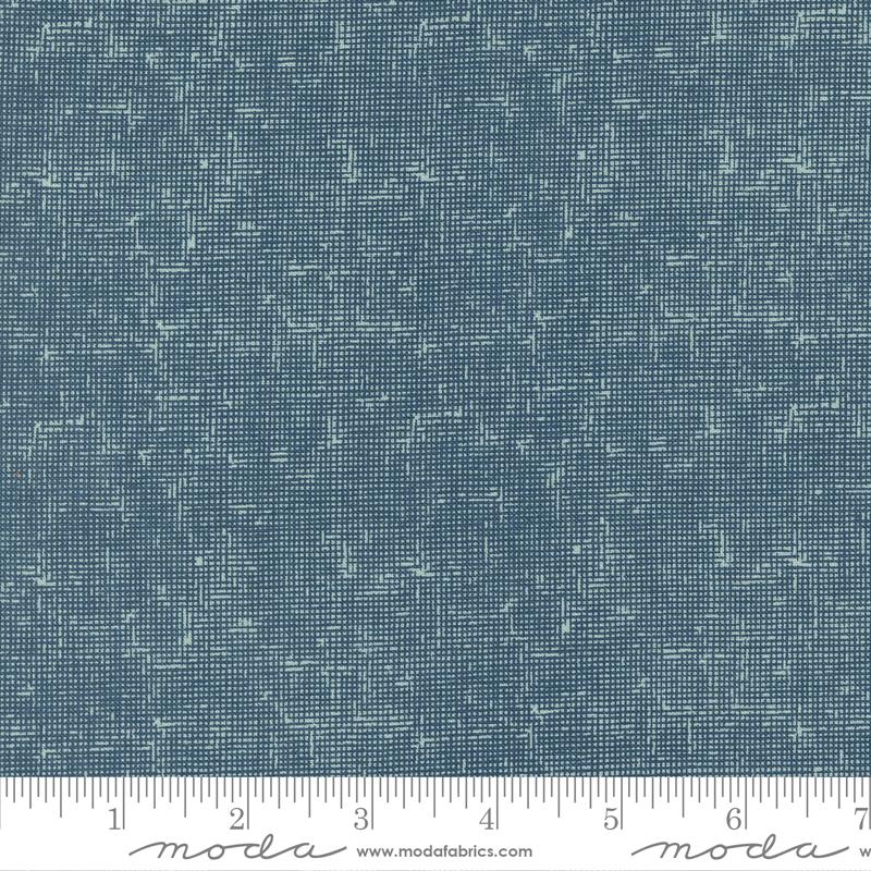 Vintage Background Navy - Quilt Fabric