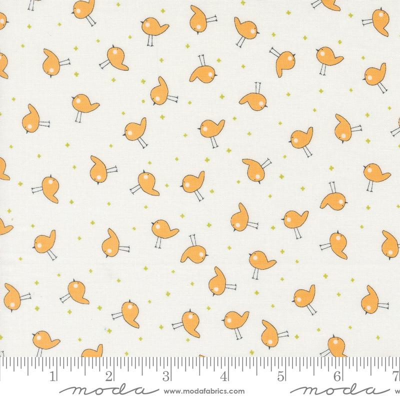 Shine Cloud Orangesicle - Quilt Fabric