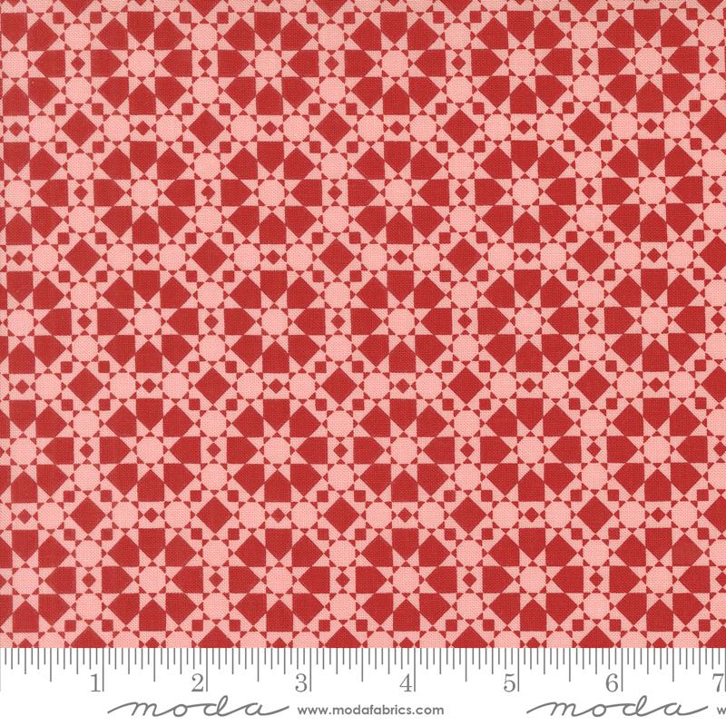 Threads Stars - Pink - Quilt Fabric