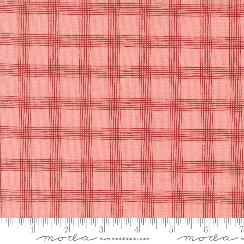Threads Plaid - Pink - Quilt Fabric
