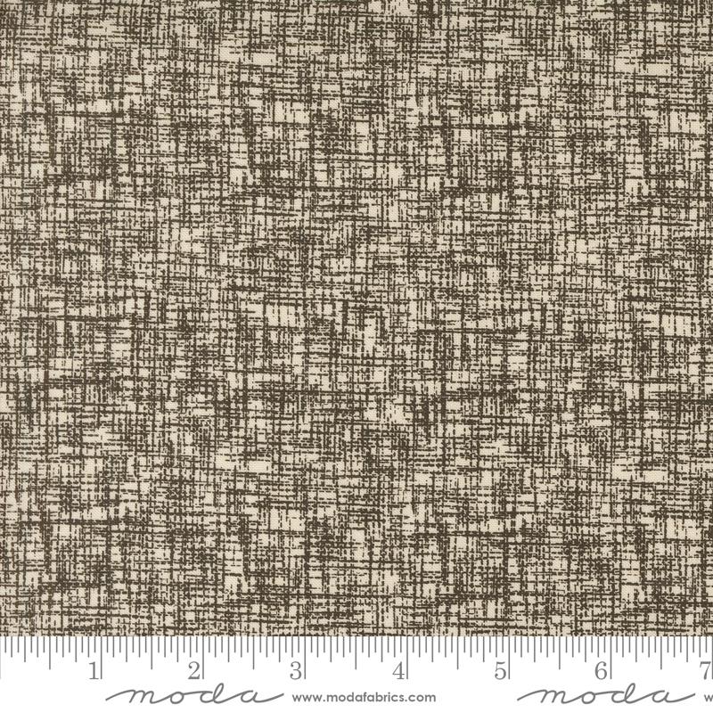 Threads Texture - Porcelain Black - Quilt Fabric