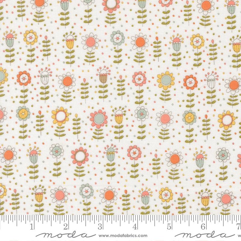 Lucky Bloom Cloud - Quilt Fabric